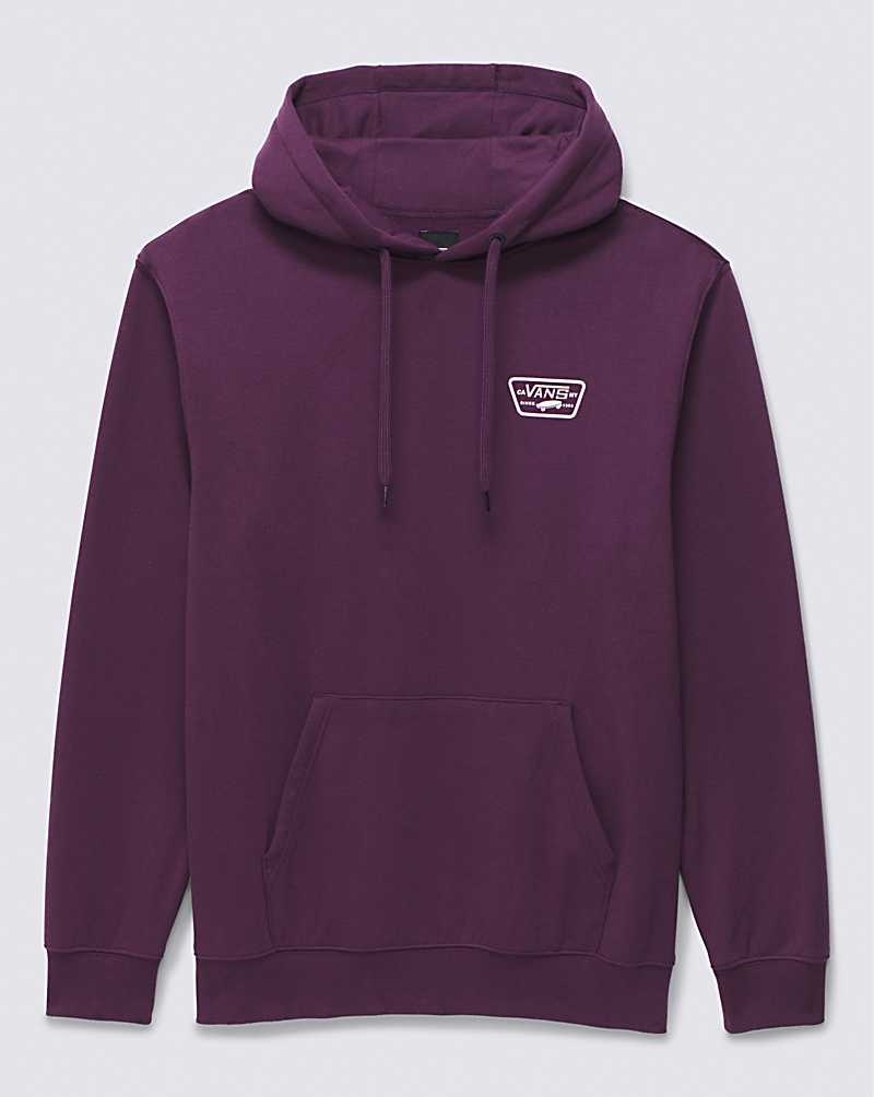 Vans Full Patched Pullover Hoodie Herren Bordeaux | Österreich QZGWUL243