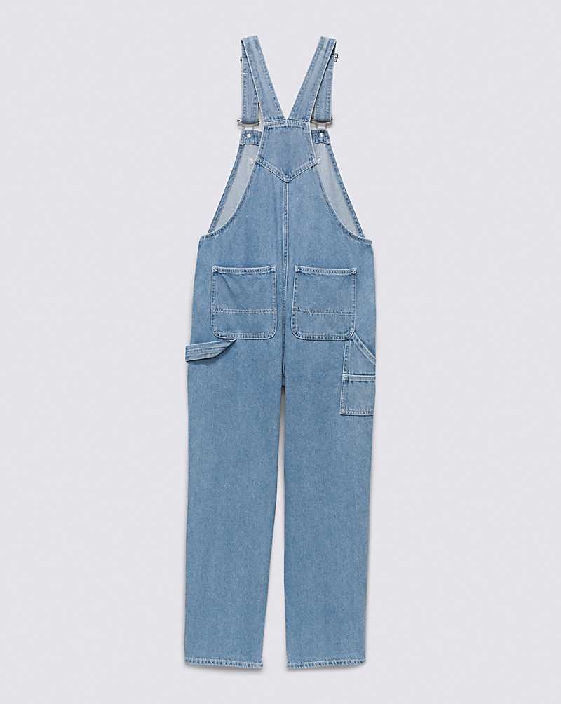 Vans Ground Arbeits Denim Overalls Damen Blau | Österreich VBNAXJ412