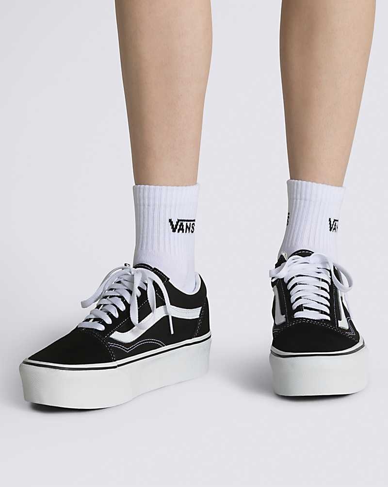 Vans Half Crew Socken Damen Weiß | Österreich YQZNGM379