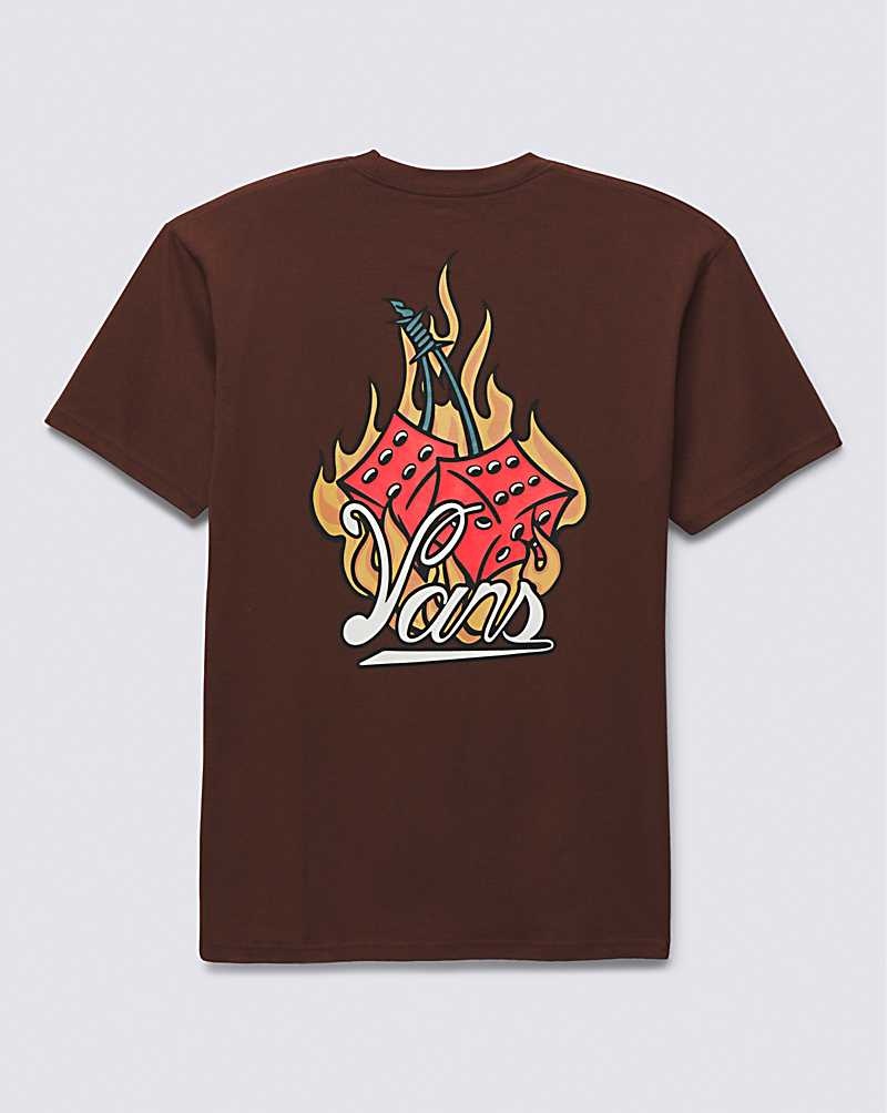 Vans Hot Box Cars T-Shirt Herren Schokolade | Österreich VCTLYG579