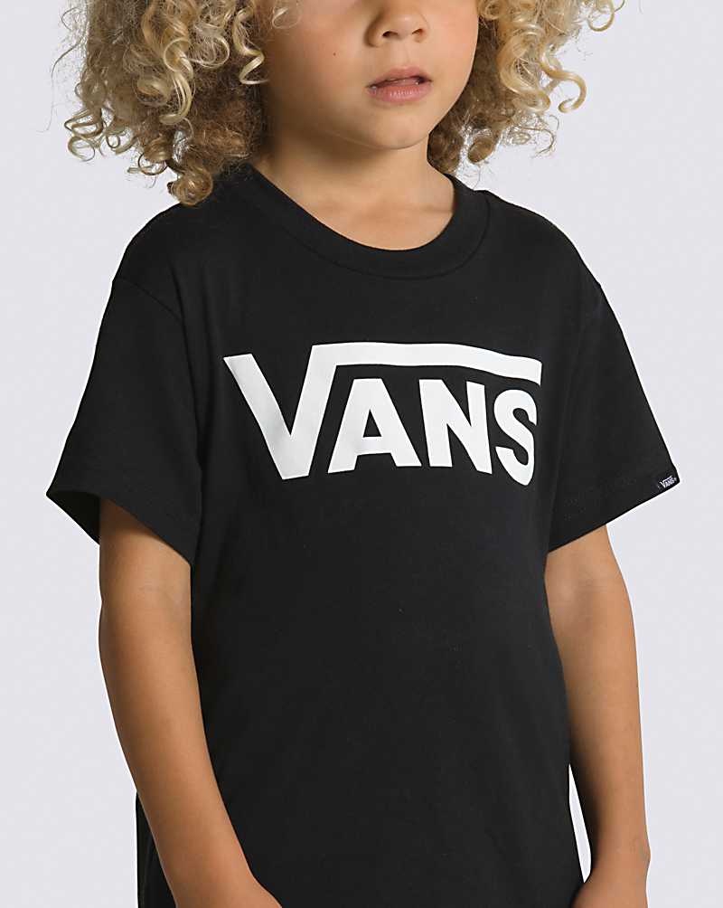 Vans Kleine Kinder Classic T-Shirt Kinder Schwarz Weiß | Österreich VYFHLK916