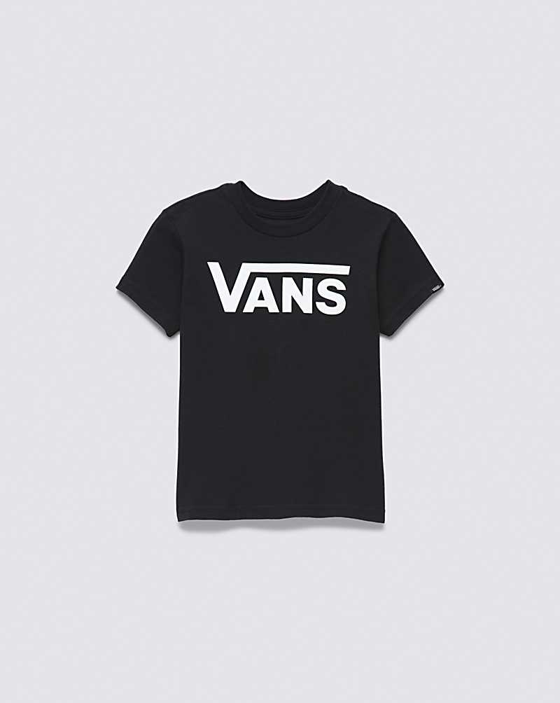 Vans Kleine Kinder Classic T-Shirt Kinder Schwarz Weiß | Österreich VYFHLK916