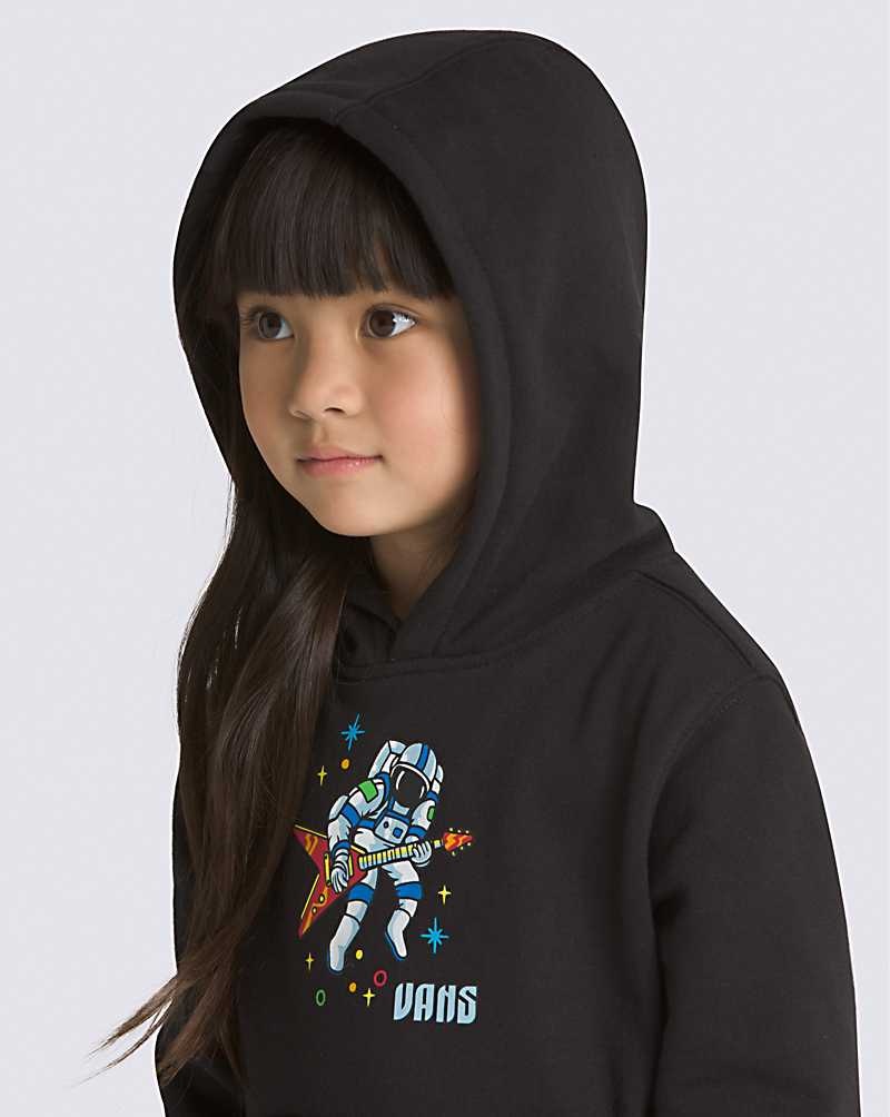 Vans Kleine Kinder DJ Rocket Jam Pullover Hoodie Kinder Schwarz | Österreich JECMRG451