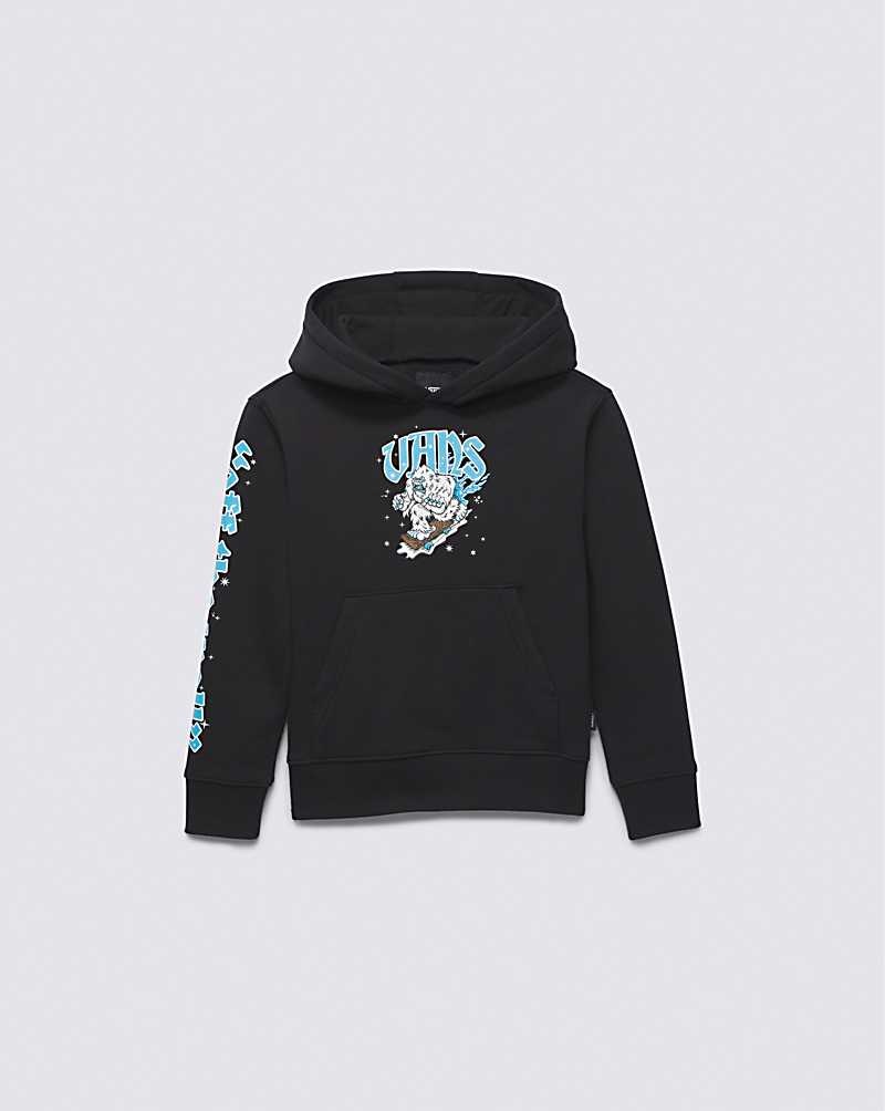 Vans Kleine Kinder Holiday Boarding Yeti Pullover Hoodie Kinder Schwarz | Österreich GNKSWD485