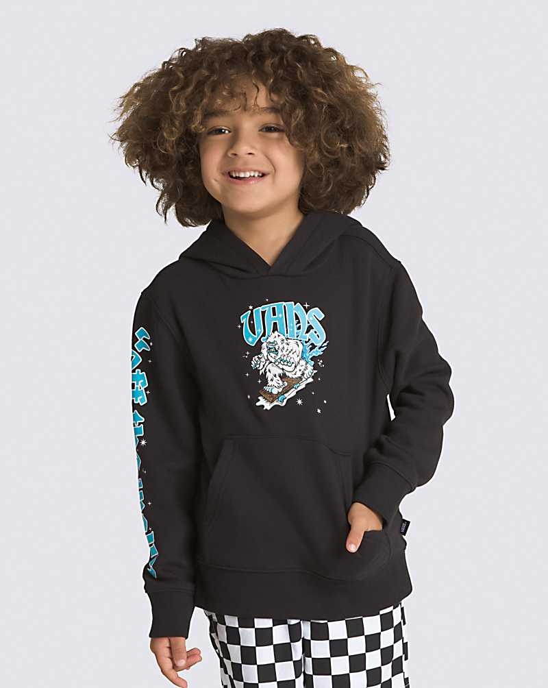 Vans Kleine Kinder Holiday Boarding Yeti Pullover Hoodie Kinder Schwarz | Österreich GNKSWD485