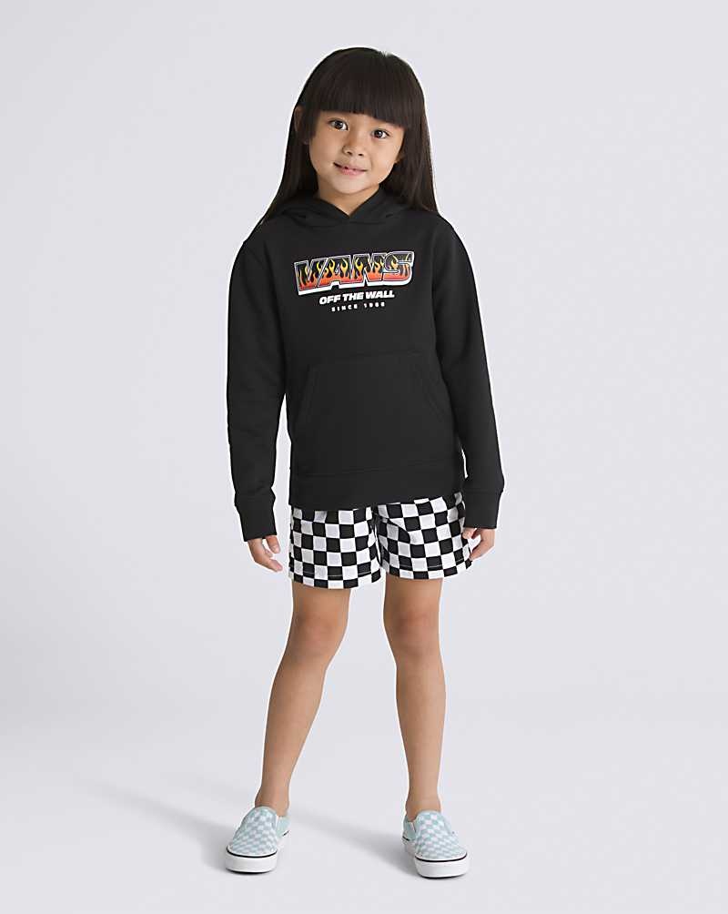 Vans Kleine Kinder Up In Flames Pullover Hoodie Kinder Schwarz | Österreich KCTRFD064