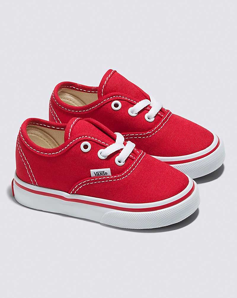 Vans Kleinkinder Authentic Schuhe Kinder Rot | Österreich WPADBU894