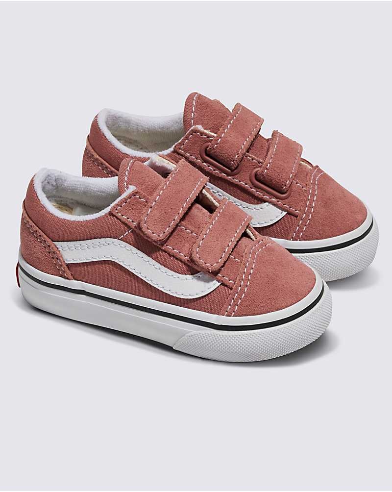 Vans Kleinkinder Old Skool V Schuhe Kinder Rosa | Österreich NEPSHA915