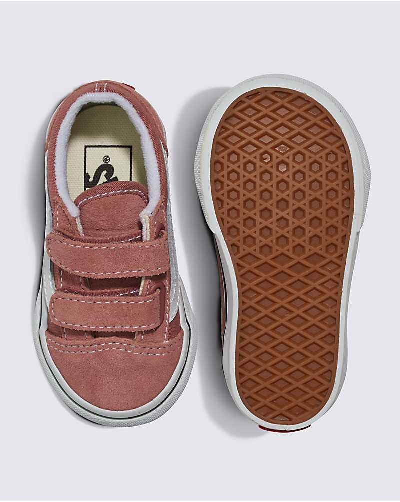 Vans Kleinkinder Old Skool V Schuhe Kinder Rosa | Österreich NEPSHA915