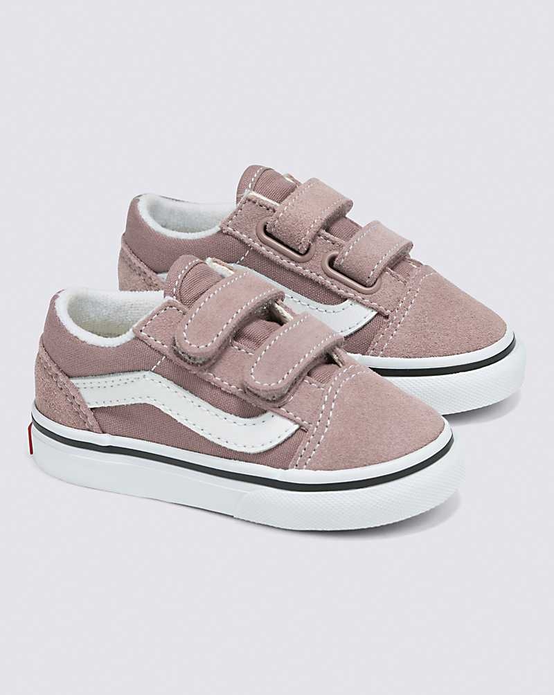 Vans Kleinkinder Old Skool V Schuhe Kinder Rosa | Österreich PYALJD184