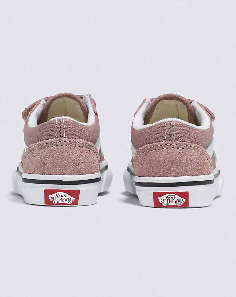 Vans Kleinkinder Old Skool V Schuhe Kinder Rosa | Österreich PYALJD184