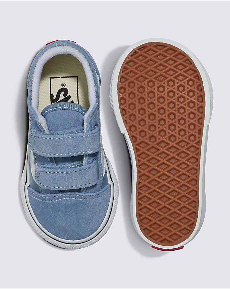 Vans Kleinkinder Old Skool V Schuhe Kinder Blau | Österreich BNZFTY605