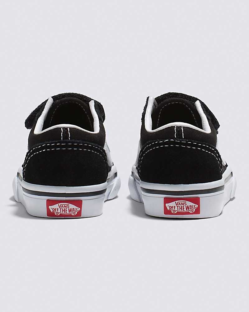 Vans Kleinkinder Old Skool V Schuhe Kinder Schwarz | Österreich IFCUQA156