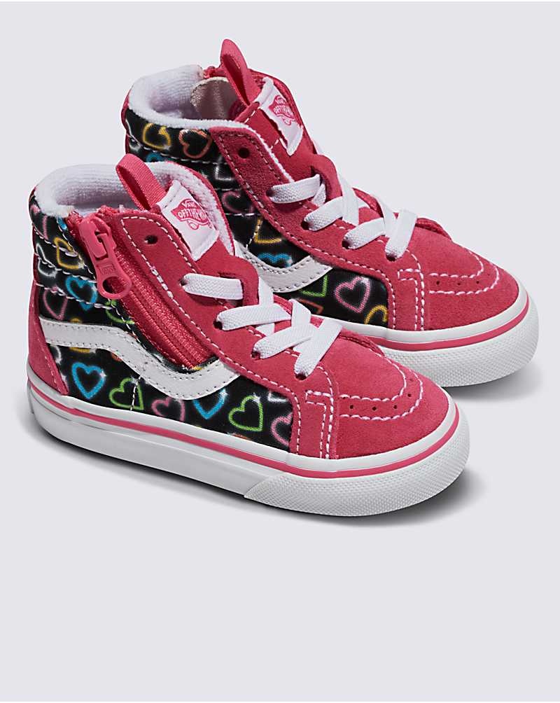 Vans Kleinkinder Sk8-Hi Reissue Side Zip Schuhe Kinder Rosa | Österreich ZKFGEI081