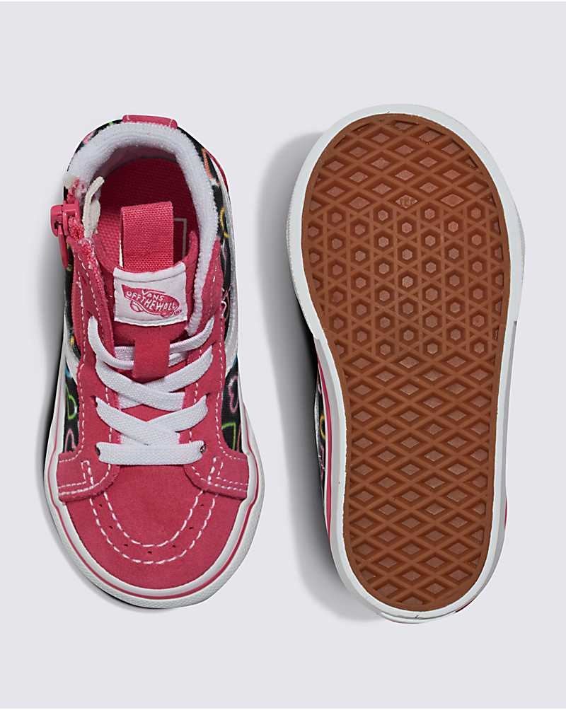 Vans Kleinkinder Sk8-Hi Reissue Side Zip Schuhe Kinder Rosa | Österreich ZKFGEI081