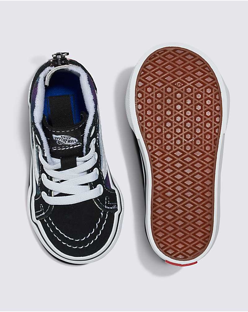 Vans Kleinkinder Sk8-Hi Zip Schuhe Kinder Blau | Österreich RGVWLH839