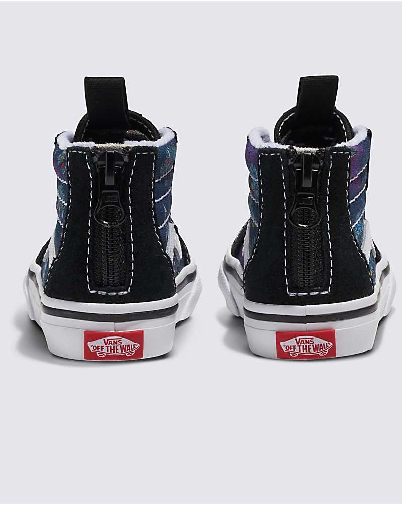 Vans Kleinkinder Sk8-Hi Zip Schuhe Kinder Blau | Österreich RGVWLH839