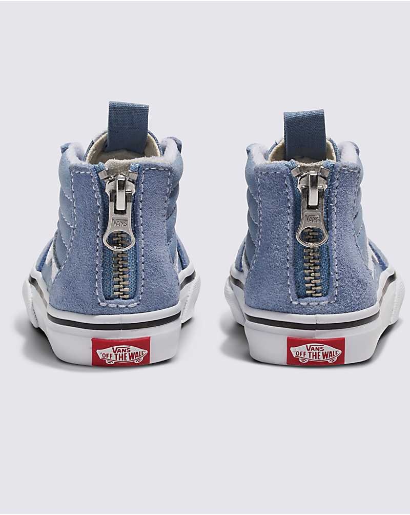 Vans Kleinkinder Sk8-Hi Zip Schuhe Kinder Blau | Österreich PFRUKX059