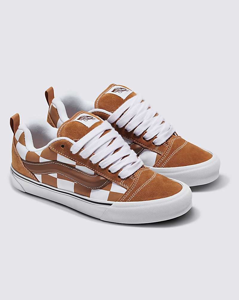 Vans Knu Skool Schuhe Damen Braun | Österreich CNJYHG561