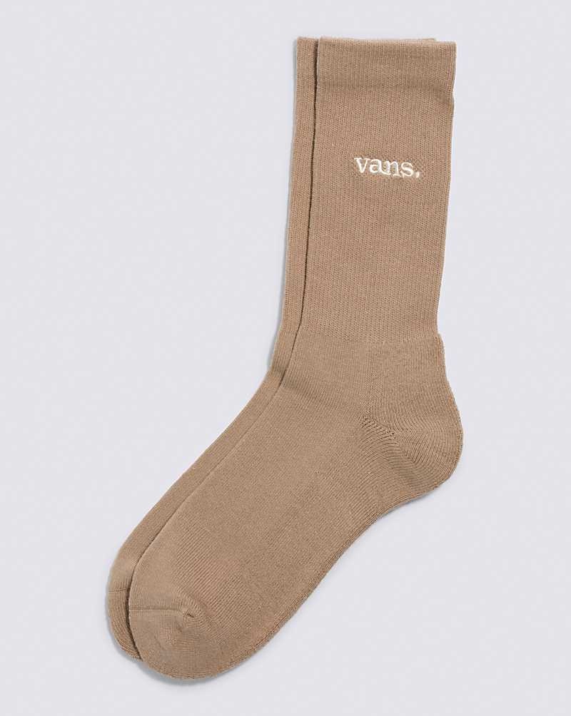 Vans Lowercase Crew Socken Herren Braun | Österreich NGLOKH814