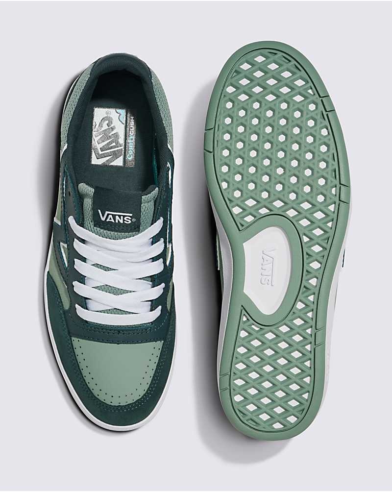 Vans Lowland ComfyCush Schuhe Damen Grün | Österreich HCERIY086