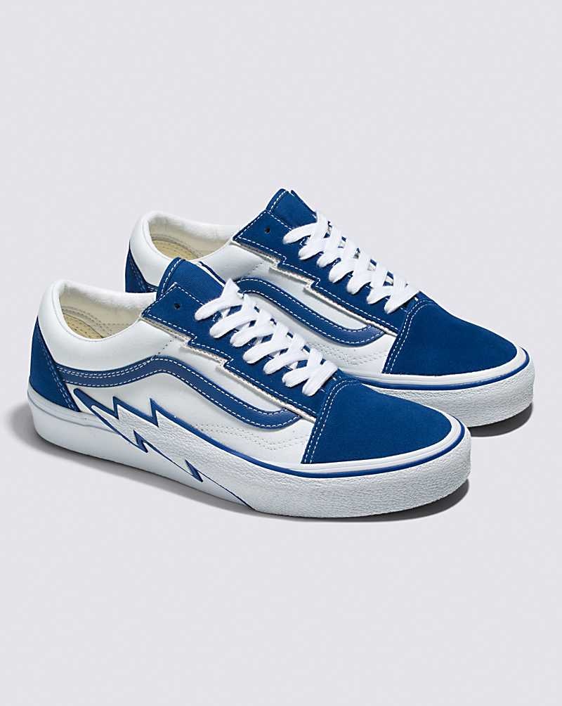 Vans Old Skool Bolt 2-Tone Schuhe Damen Navy Weiß | Österreich SRLAGK430