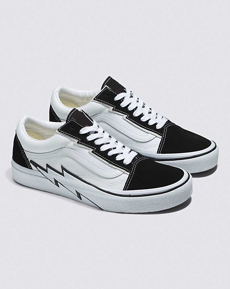 Vans Old Skool Bolt 2-Tone Schuhe Damen Schwarz Weiß | Österreich HCUBRK598