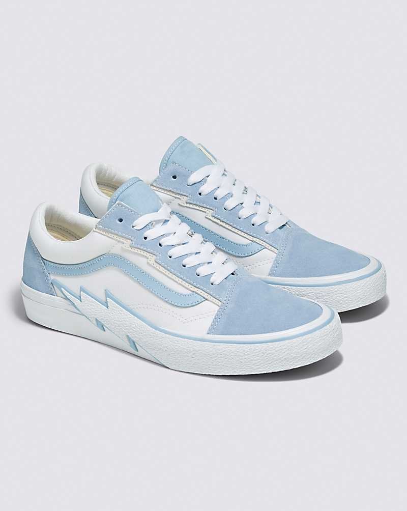 Vans Old Skool Bolt Schuhe Damen Blau Weiß | Österreich FVJXZG250