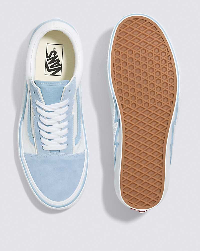 Vans Old Skool Bolt Schuhe Damen Blau Weiß | Österreich FVJXZG250