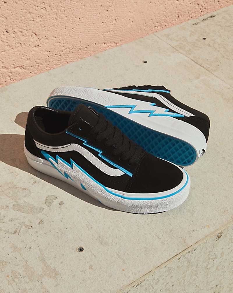 Vans Old Skool Bolt Schuhe Damen Schwarz Blau | Österreich TRHDVC675