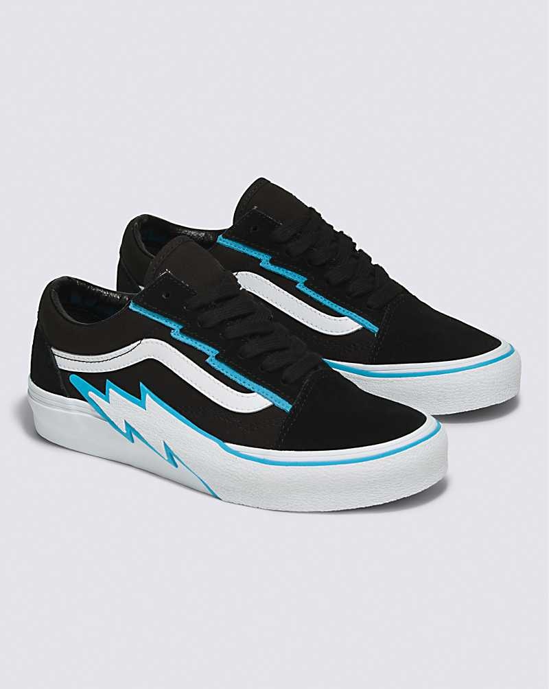 Vans Old Skool Bolt Schuhe Damen Schwarz Blau | Österreich TRHDVC675