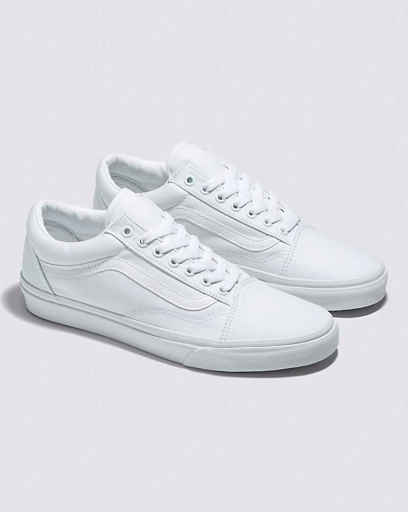 Vans Old Skool Canvas Schuhe Damen Weiß | Österreich KLTRWF540