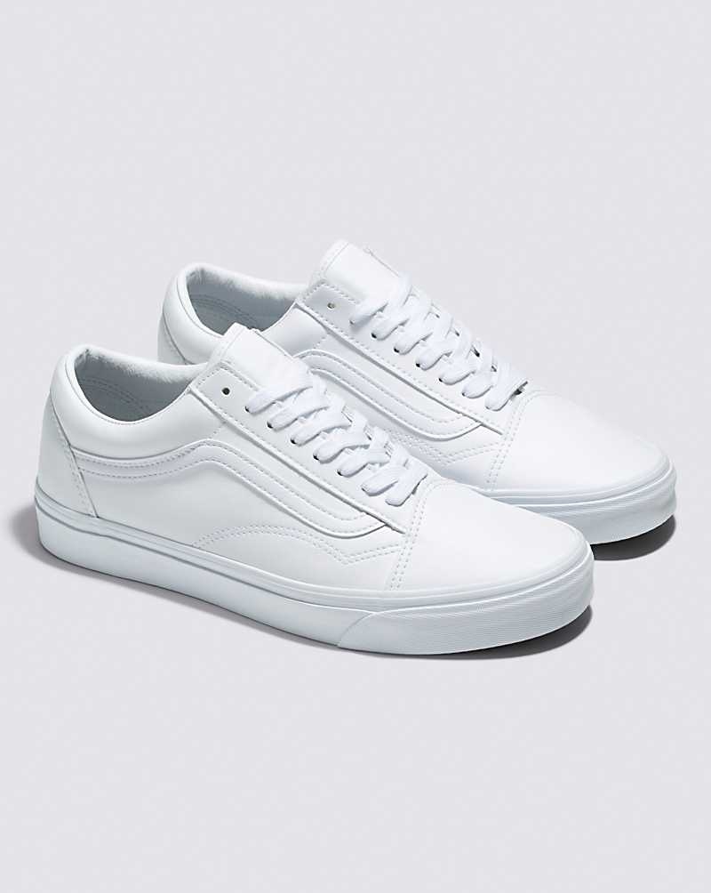 Vans Old Skool Classic Tumble Schuhe Damen Weiß | Österreich JUPBVW490