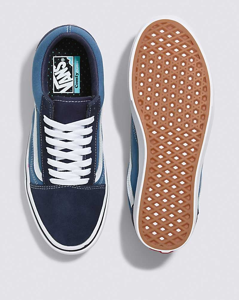 Vans Old Skool ComfyCush Schuhe Damen Navy | Österreich OMAWKE856