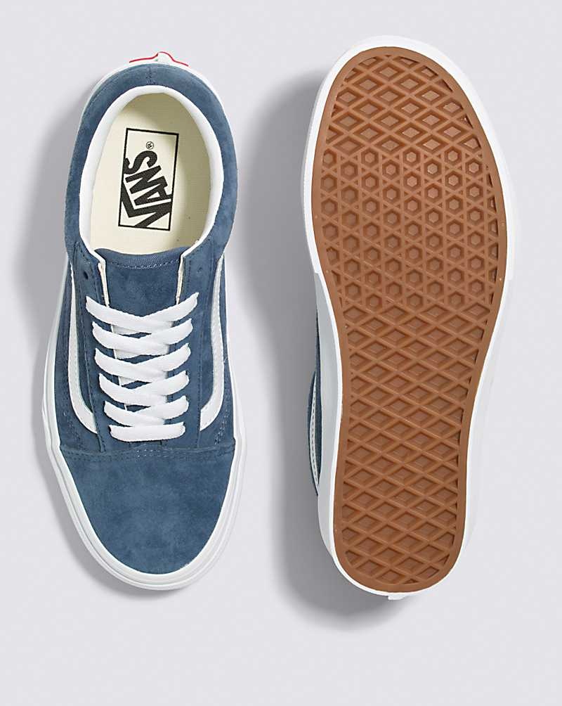 Vans Old Skool Pig Wildleder Schuhe Herren Indigo | Österreich ATZOIQ062