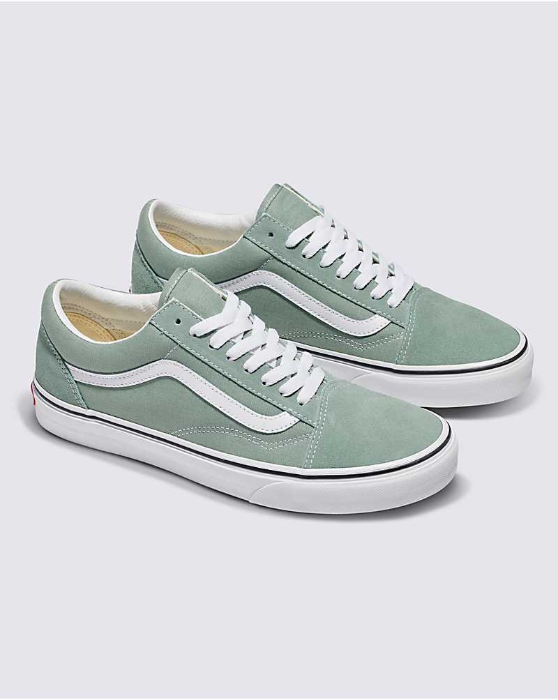 Vans Old Skool Schuhe Damen Grün | Österreich EKCBZG567