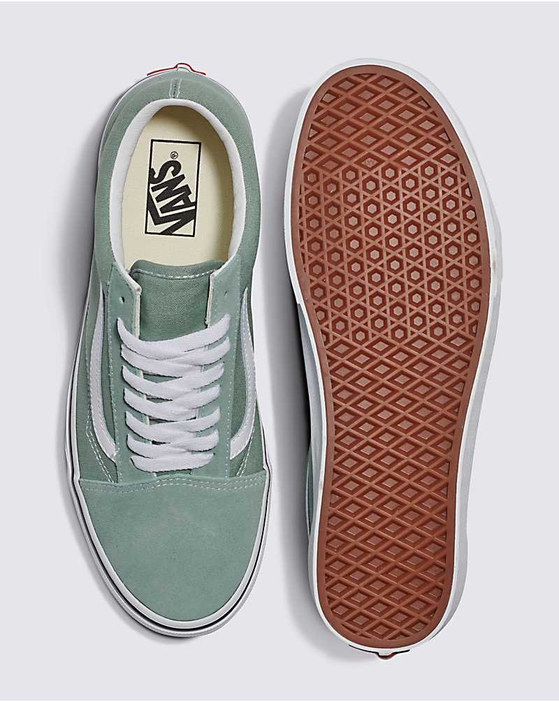 Vans Old Skool Schuhe Damen Grün | Österreich EKCBZG567