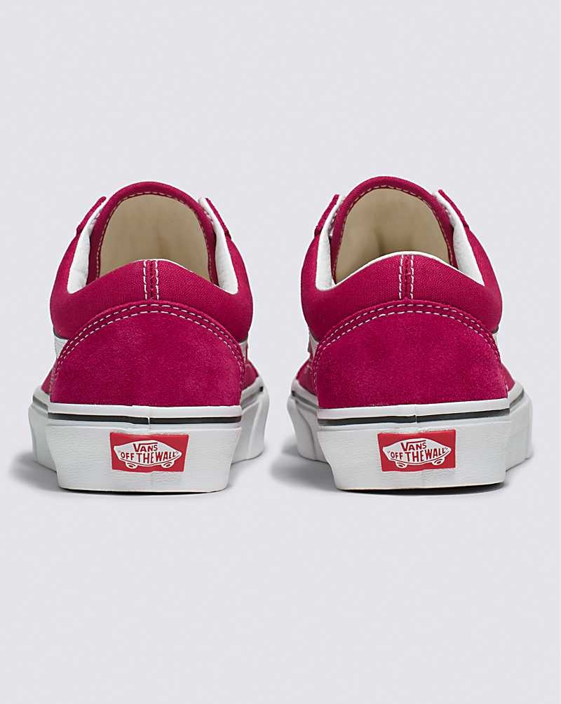 Vans Old Skool Schuhe Damen Rot | Österreich BDJXCW789