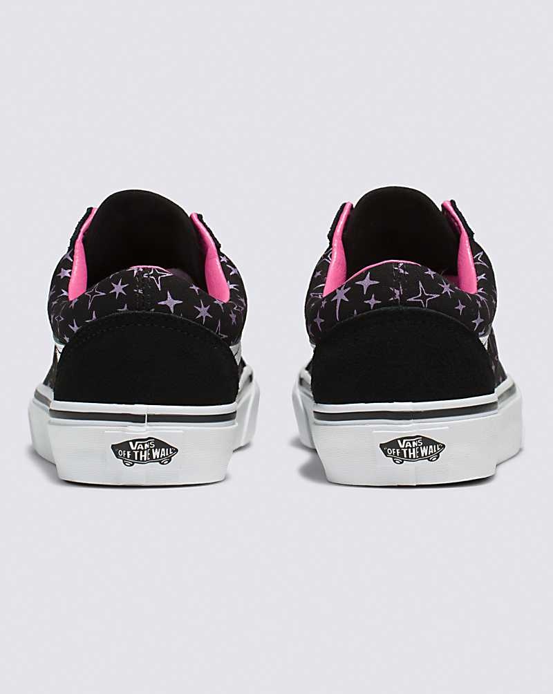 Vans Old Skool Schuhe Damen Schwarz Rosa | Österreich HDAKFJ617