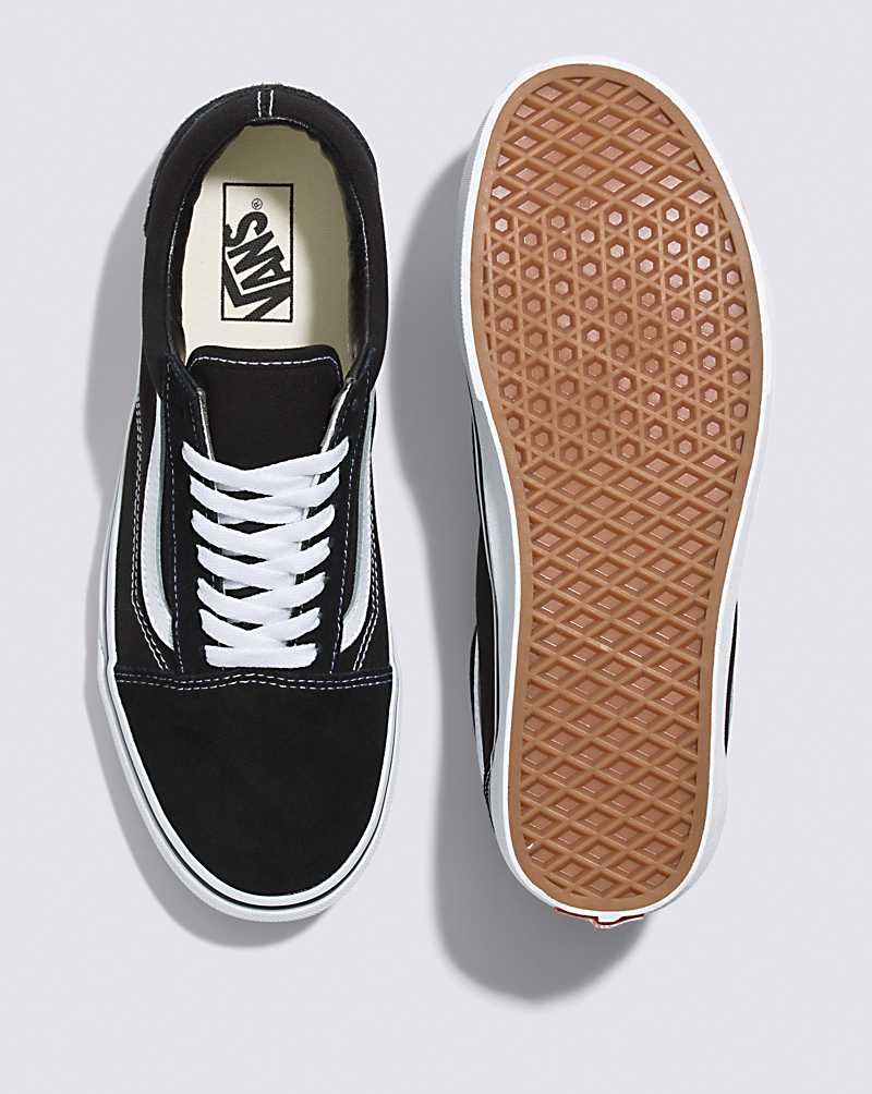 Vans Old Skool Schuhe Damen Schwarz Weiß | Österreich EYKHDV862