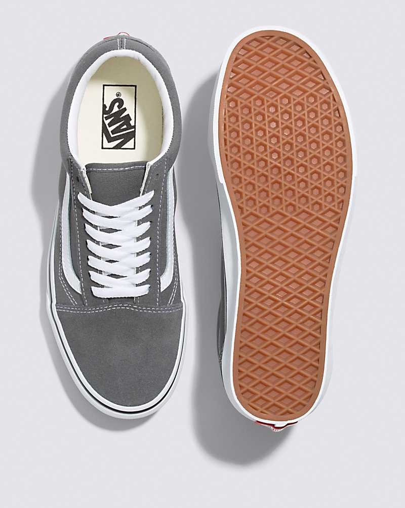 Vans Old Skool Schuhe Herren Grau | Österreich TVHGMF965