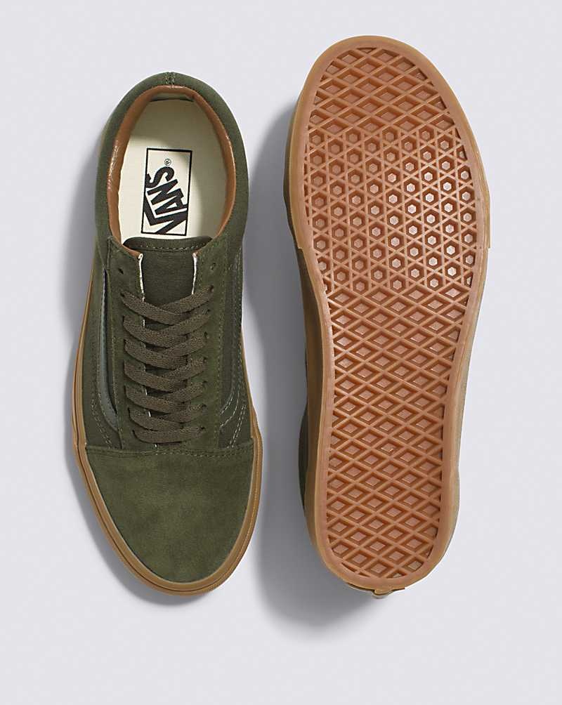 Vans Old Skool Schuhe Herren Olivgrün | Österreich LYNJXT534