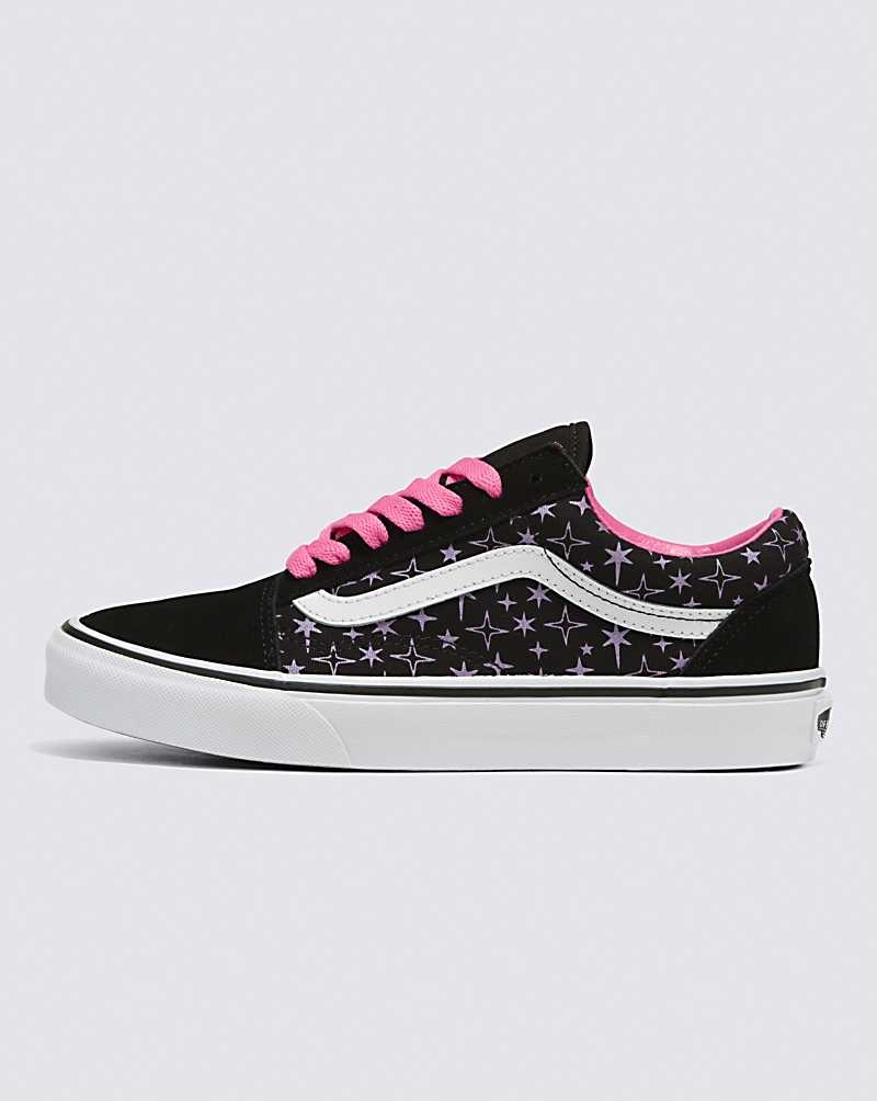 Vans Old Skool Schuhe Herren Schwarz Rosa | Österreich YSLGCX984