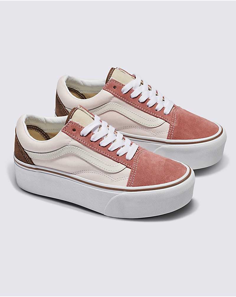 Vans Old Skool Stackform Schuhe Damen Rosa | Österreich NEZDOF750