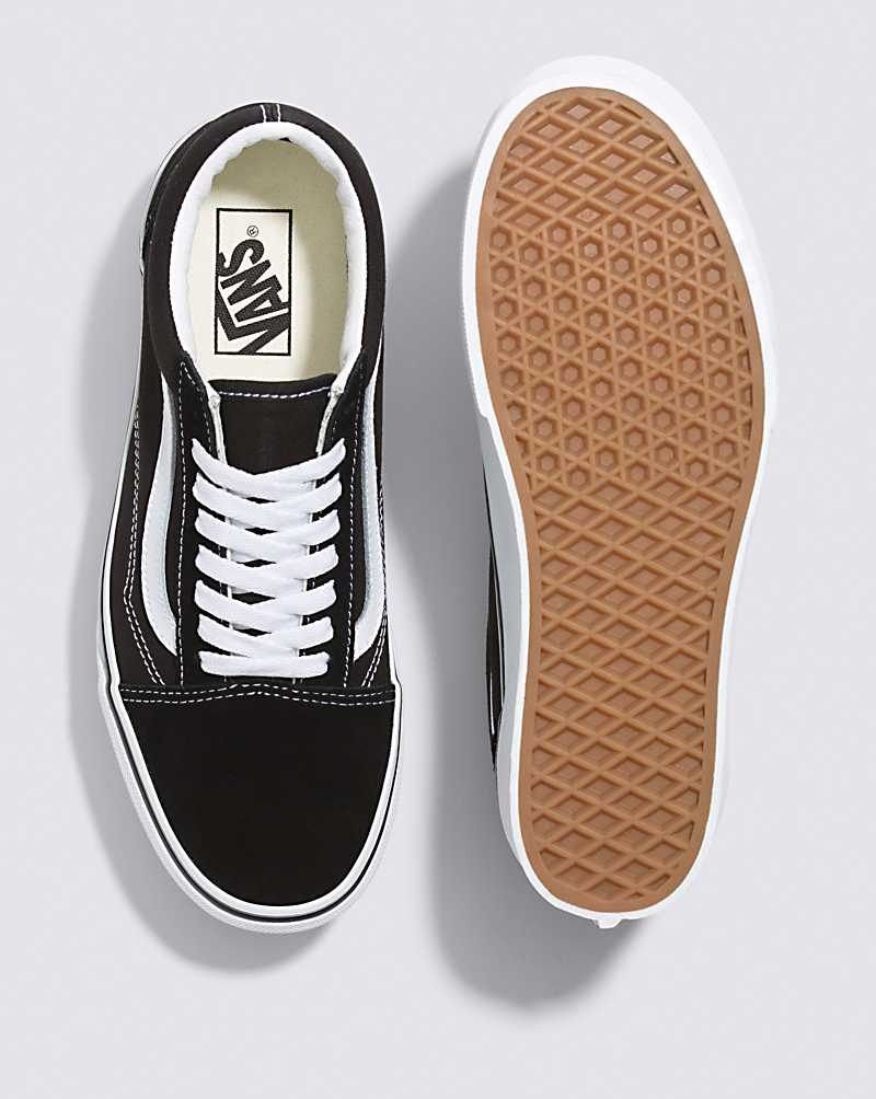 Vans Old Skool Stackform Schuhe Damen Schwarz Weiß | Österreich FTHYDO096