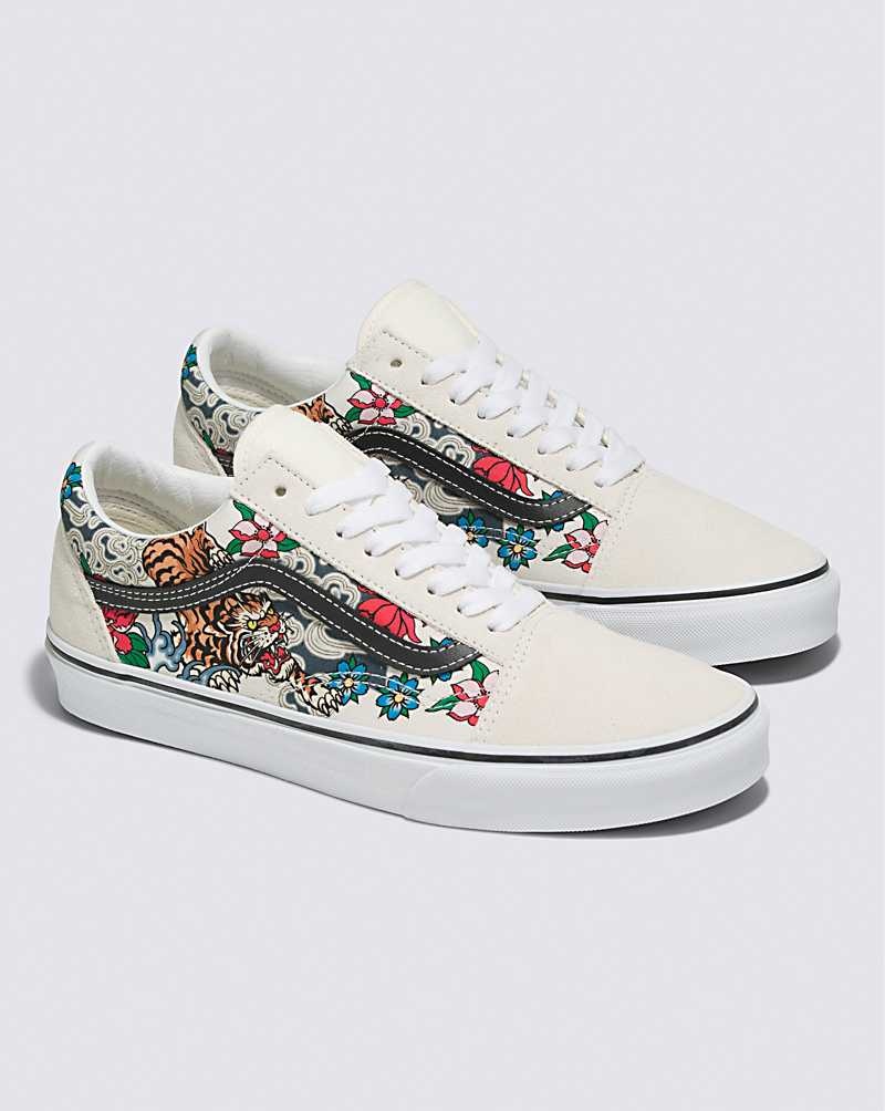 Vans Old Skool Tiger Floral Schuhe Damen Mehrfarbig | Österreich AJIZTX306