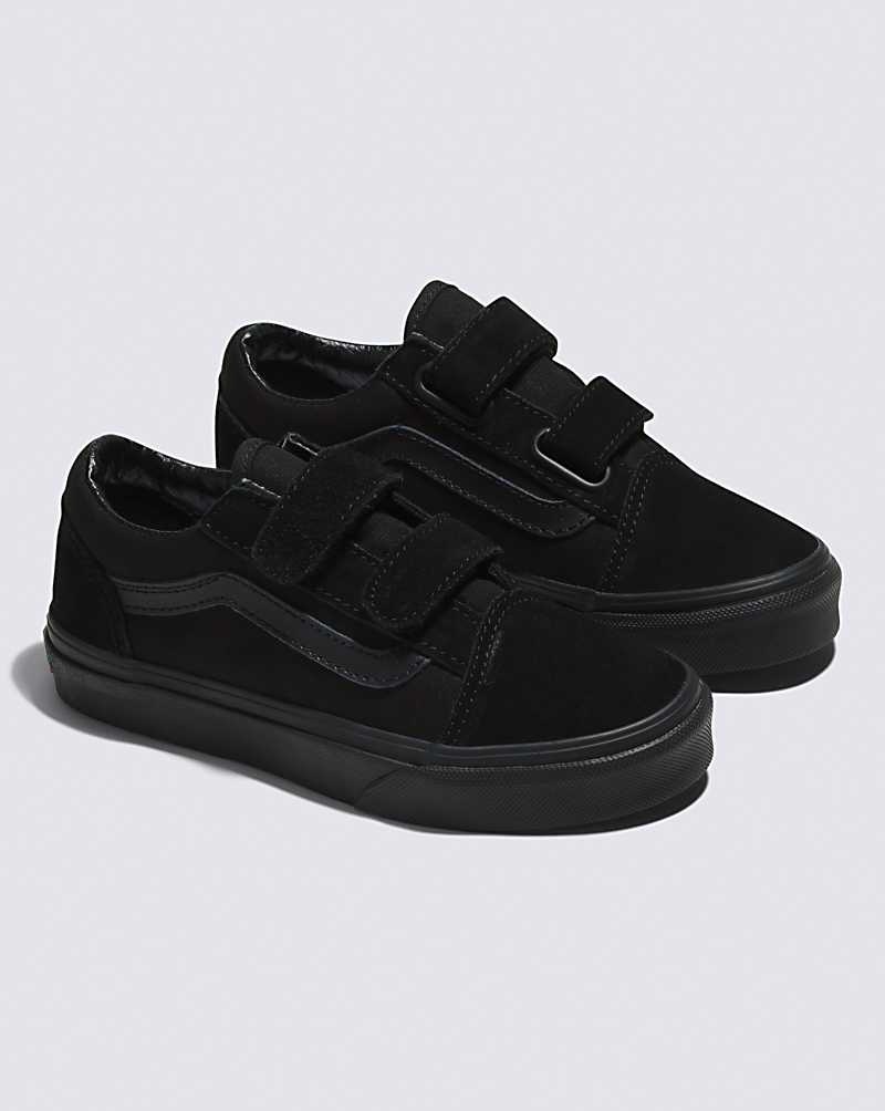 Vans Old Skool V Schuhe Kinder Schwarz | Österreich UBCRYD471