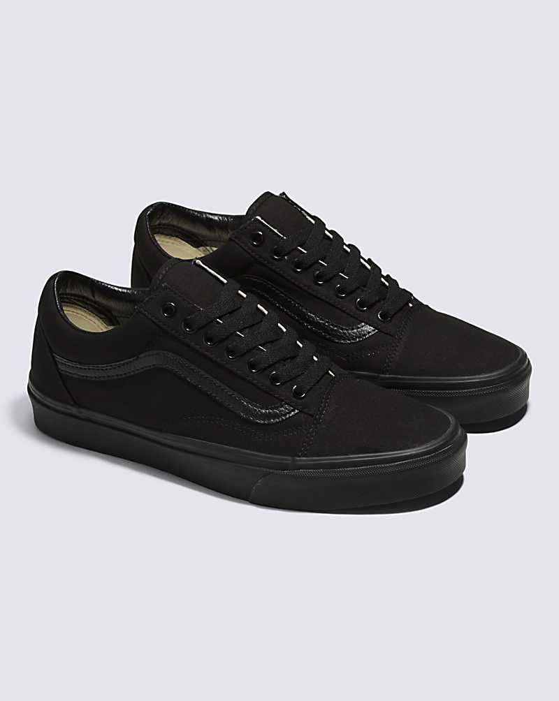 Vans Old Skool Weite Schuhe Damen Schwarz | Österreich WFUSQL109