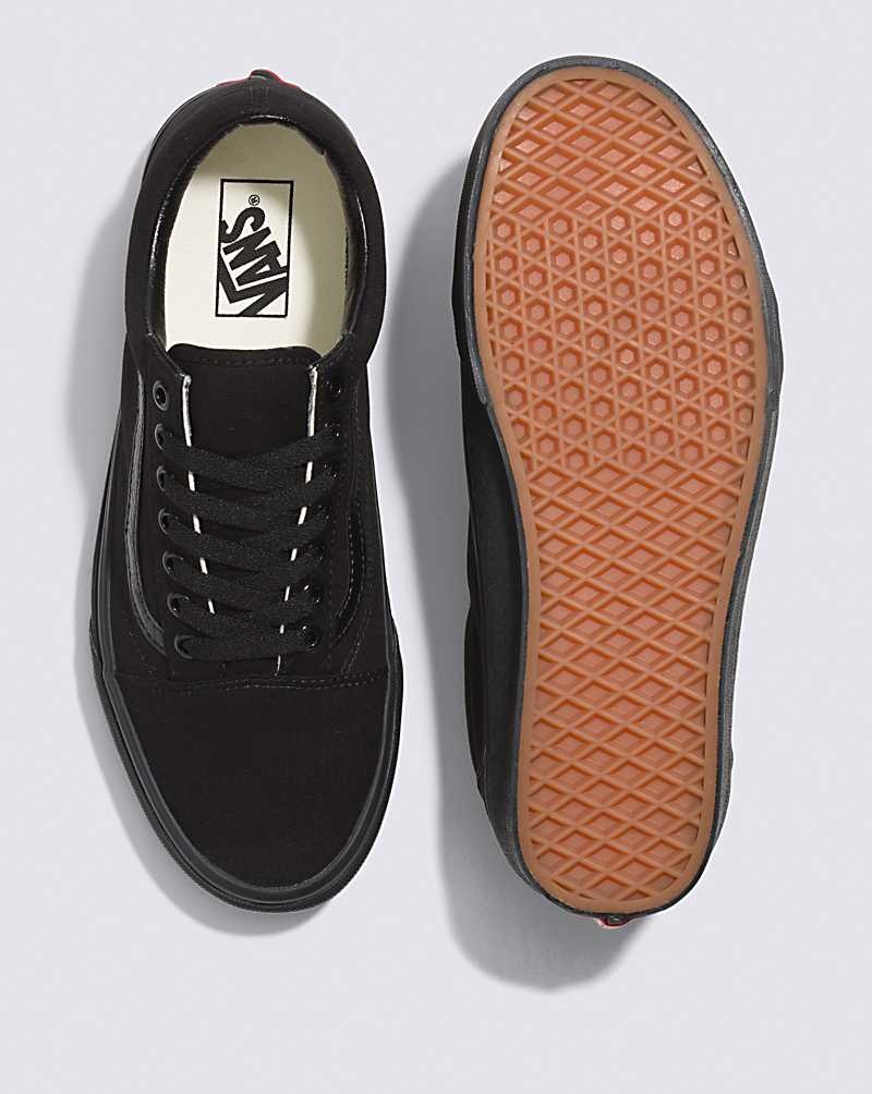 Vans Old Skool Weite Schuhe Damen Schwarz | Österreich WFUSQL109