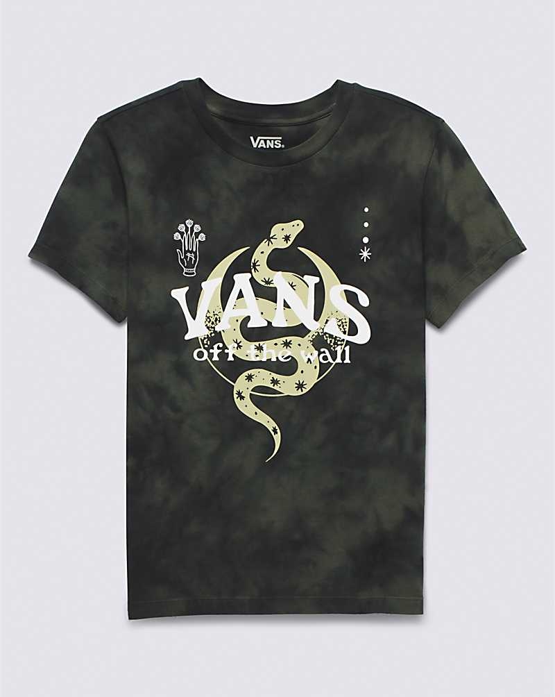 Vans Otherworld Crew T-Shirt Damen Grün | Österreich FJLTYB065